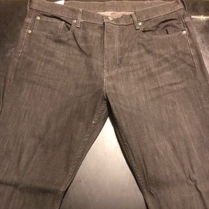 Black/Gray Denim Jeans